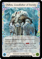 Oldhim, Grandfather of Eternity // Shiver [ELE001] (Tales of Aria)  1st Edition Normal | Good Games North