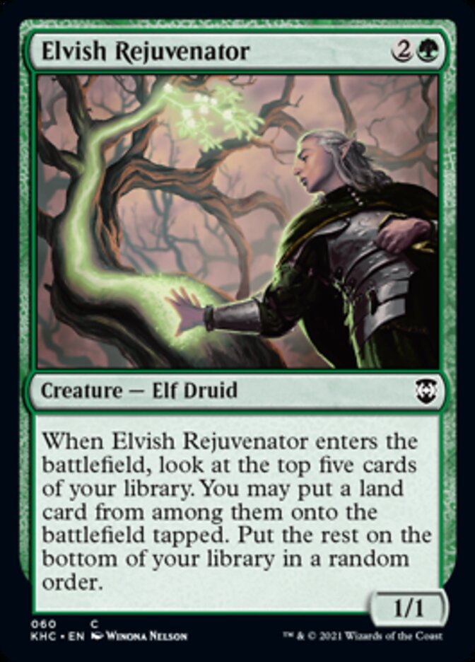 Elvish Rejuvenator [Kaldheim Commander] | Good Games North