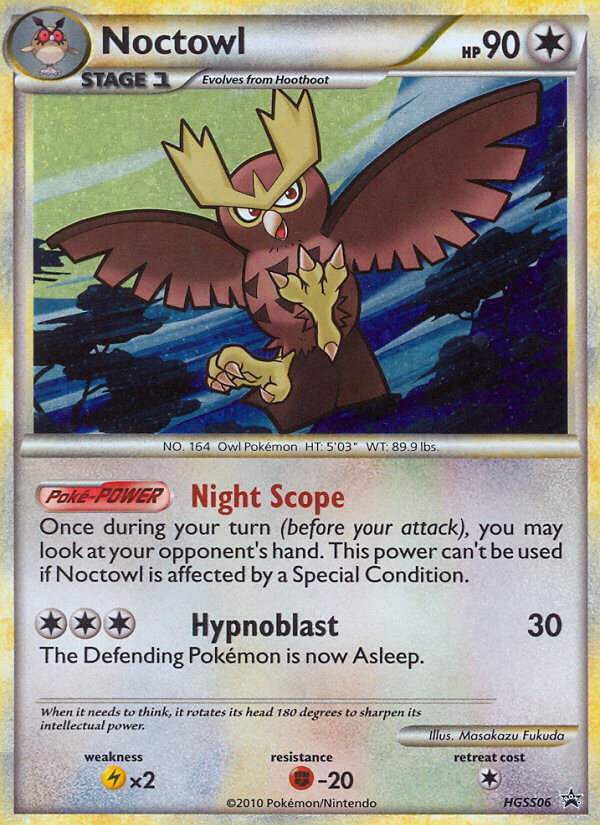 Noctowl (HGSS06) [HeartGold & SoulSilver: Black Star Promos] | Good Games North