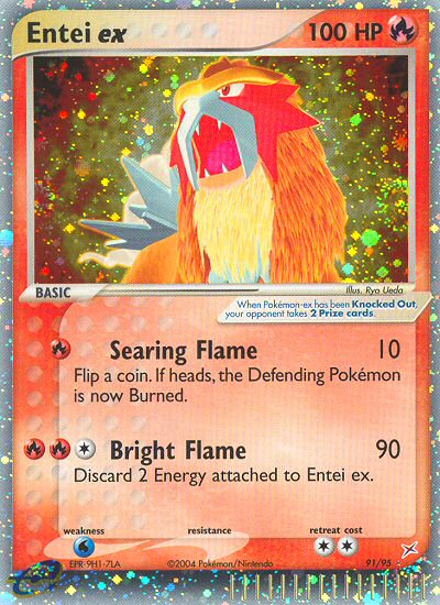 Entei ex (91/95) [EX: Team Magma vs Team Aqua] | Good Games North