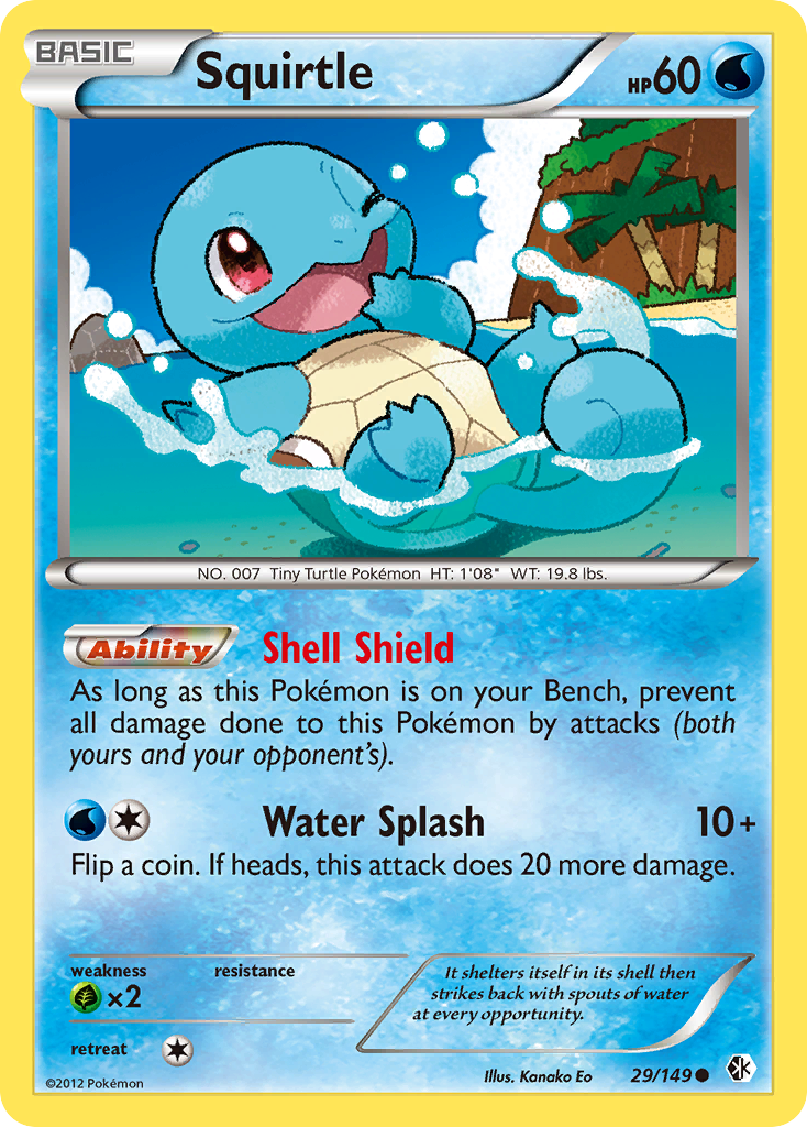Squirtle (29/149) [Black & White: Boundaries Crossed] | Good Games North