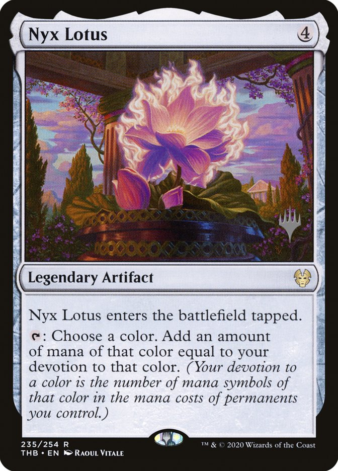 Nyx Lotus (Promo Pack) [Theros Beyond Death Promos] | Good Games North