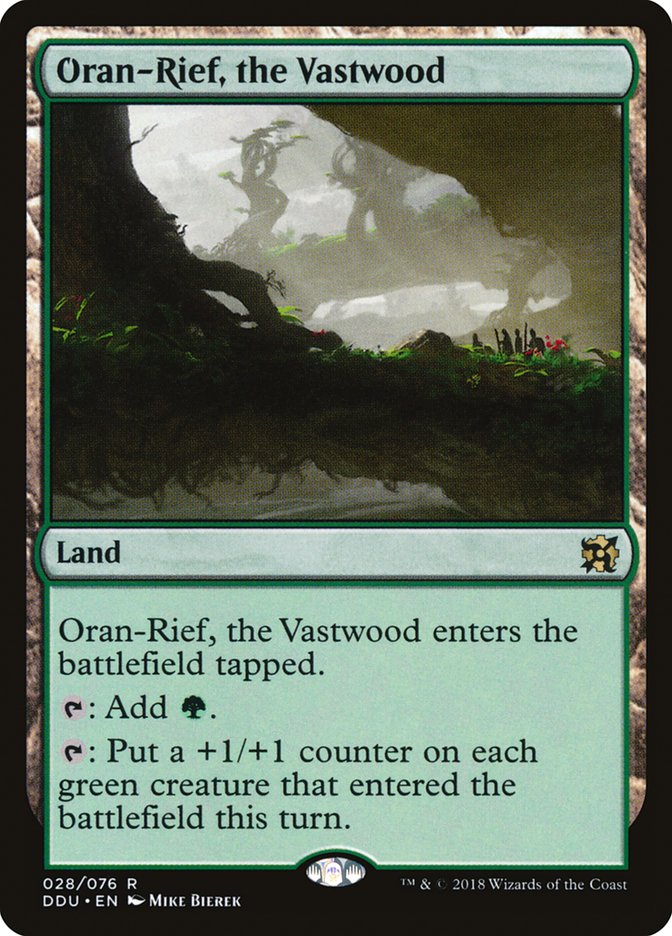 Oran-Rief, the Vastwood [Duel Decks: Elves vs. Inventors] | Good Games North