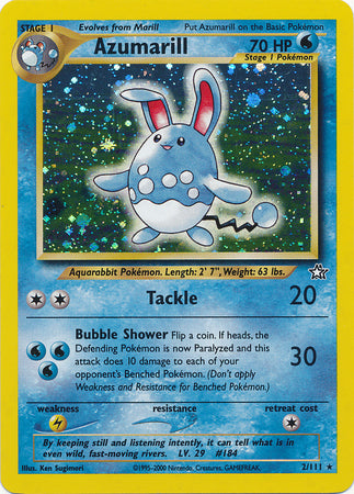 Azumarill (2/111) [Neo Genesis Unlimited] | Good Games North