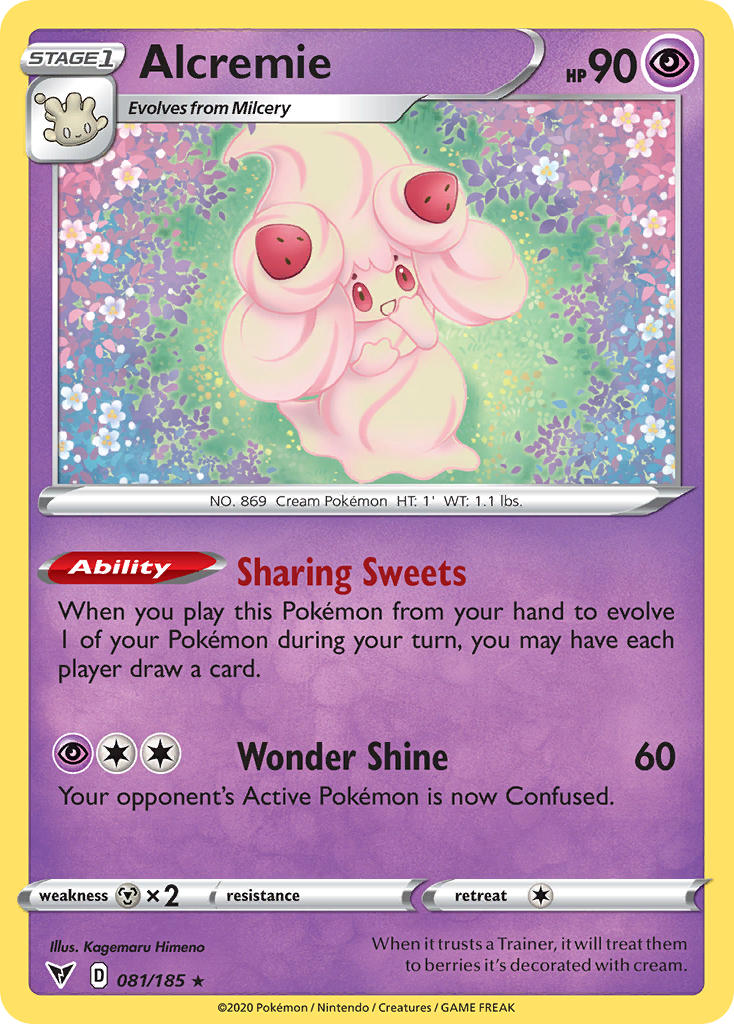 Alcremie (081/185) [Sword & Shield: Vivid Voltage] | Good Games North