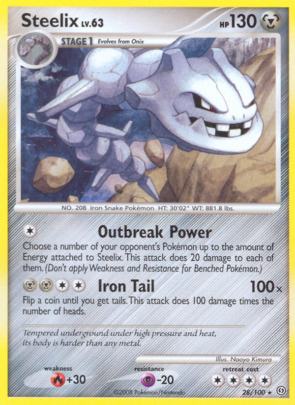 Steelix (28/100) [Diamond & Pearl: Stormfront] | Good Games North