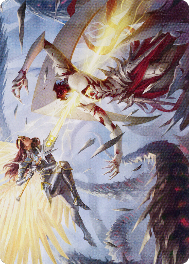 Elspeth's Smite Art Card [March of the Machine Art Series] | Good Games North