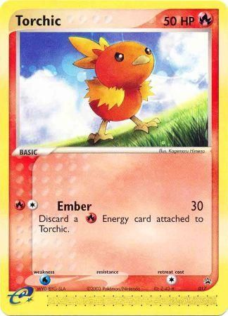 Torchic (017) (Non-Holo) [Nintendo: Black Star Promos] | Good Games North