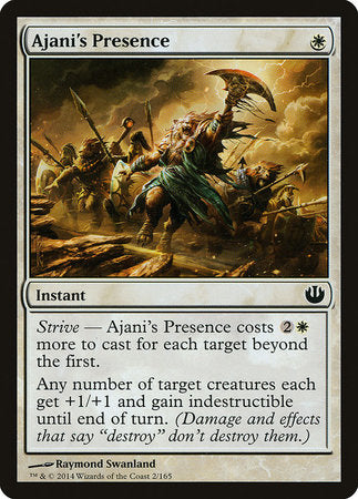 Ajani's Presence [Journey into Nyx] | Good Games North
