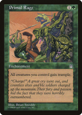 Primal Rage [Stronghold] | Good Games North