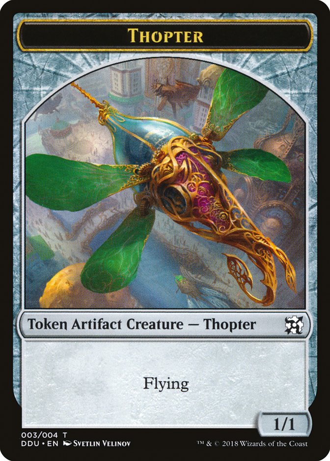 Thopter (003/004) [Duel Decks: Elves vs. Inventors Tokens] | Good Games North