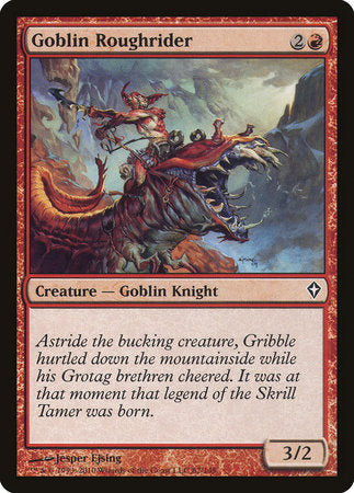 Goblin Roughrider [Worldwake] | Good Games North