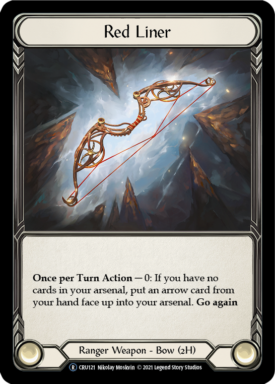 Red Liner [U-CRU121-RF] Unlimited Rainbow Foil | Good Games North