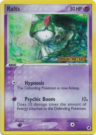 Ralts (60/101) (Stamped) [EX: Dragon Frontiers] | Good Games North