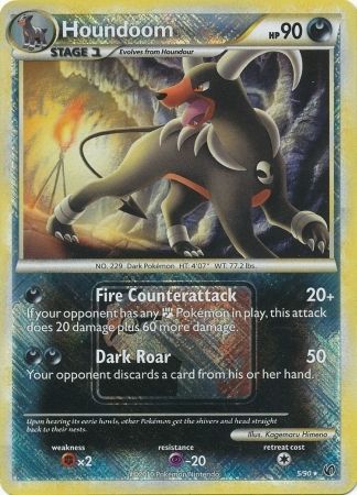 Houndoom (5/90) (League Promo) [HeartGold & SoulSilver: Undaunted] | Good Games North