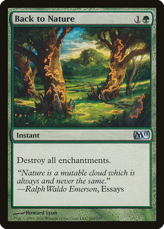 Back to Nature [Magic 2011] | Good Games North