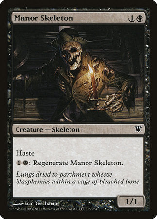 Manor Skeleton [Innistrad] | Good Games North