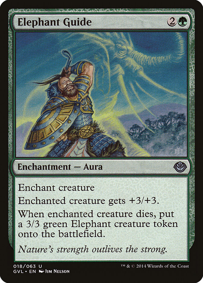 Elephant Guide (Garruk vs. Liliana) [Duel Decks Anthology] | Good Games North