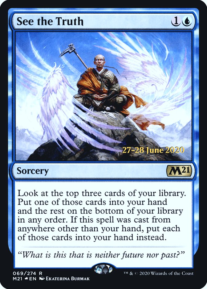 See the Truth  [Core Set 2021 Prerelease Promos] | Good Games North