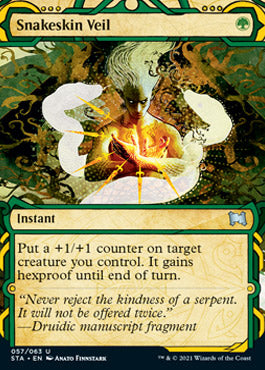 Snakeskin Veil (Etched Foil) [Strixhaven Mystical Archive] | Good Games North