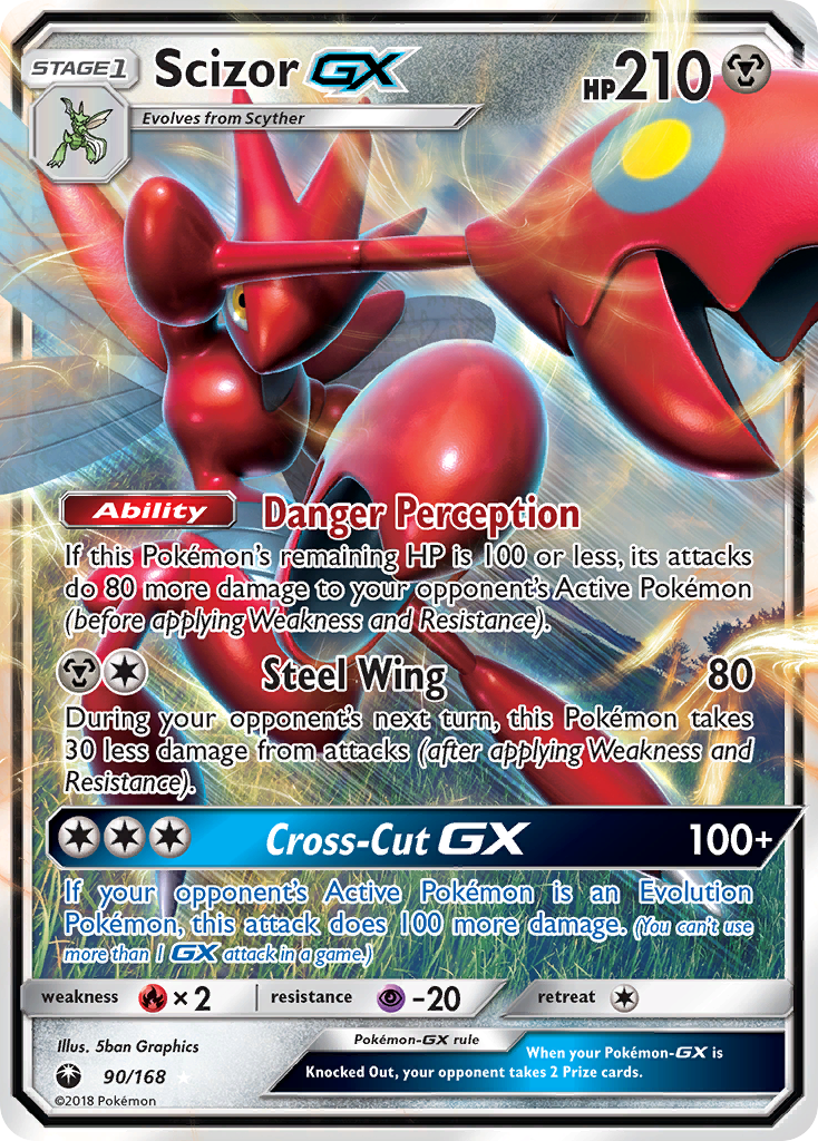 Scizor GX (90/168) [Sun & Moon: Celestial Storm] | Good Games North