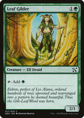 Leaf Gilder [Duel Decks: Elves vs. Inventors] | Good Games North