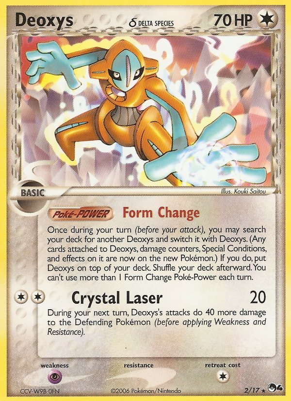 Deoxys (2/17) (Delta Species) [POP Series 4] | Good Games North