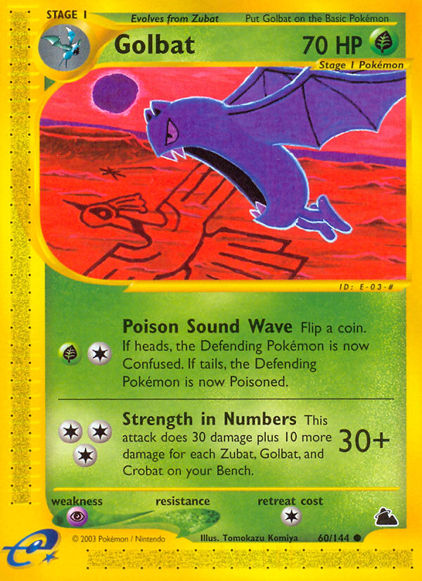 Golbat (60/144) [Skyridge] | Good Games North