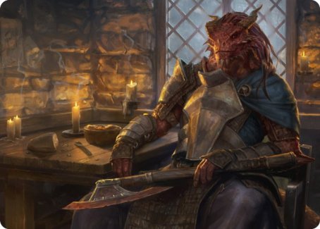 Jaded Sell-Sword Art Card [Dungeons & Dragons: Adventures in the Forgotten Realms Art Series] | Good Games North