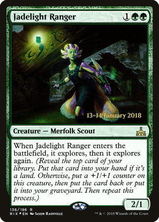 Jadelight Ranger [Rivals of Ixalan Promos] | Good Games North