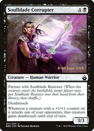 Soulblade Corrupter [Battlebond Promos] | Good Games North
