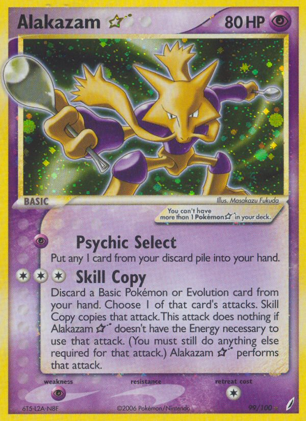 Alakazam Star (99/100) [EX: Crystal Guardians] | Good Games North
