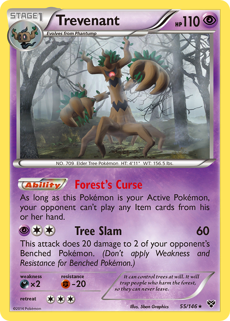 Trevenant (55/146) [XY: Base Set] | Good Games North