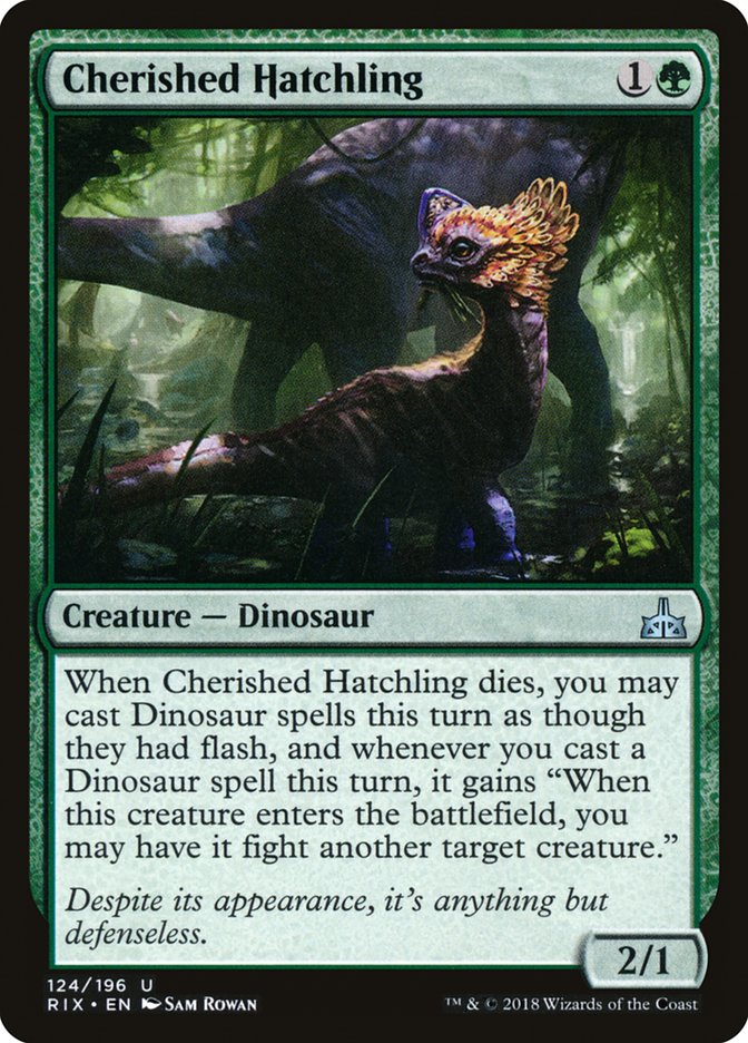 Cherished Hatchling [Rivals of Ixalan] | Good Games North