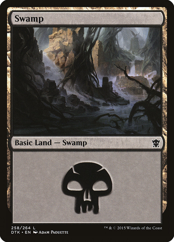 Swamp (258) [Dragons of Tarkir] | Good Games North