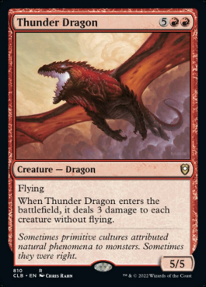 Thunder Dragon [Commander Legends: Battle for Baldur's Gate] | Good Games North