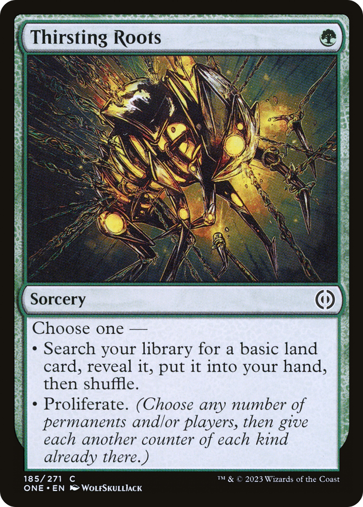 Thirsting Roots [Phyrexia: All Will Be One] | Good Games North