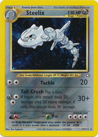 Steelix (15/111) [Neo Genesis Unlimited] | Good Games North