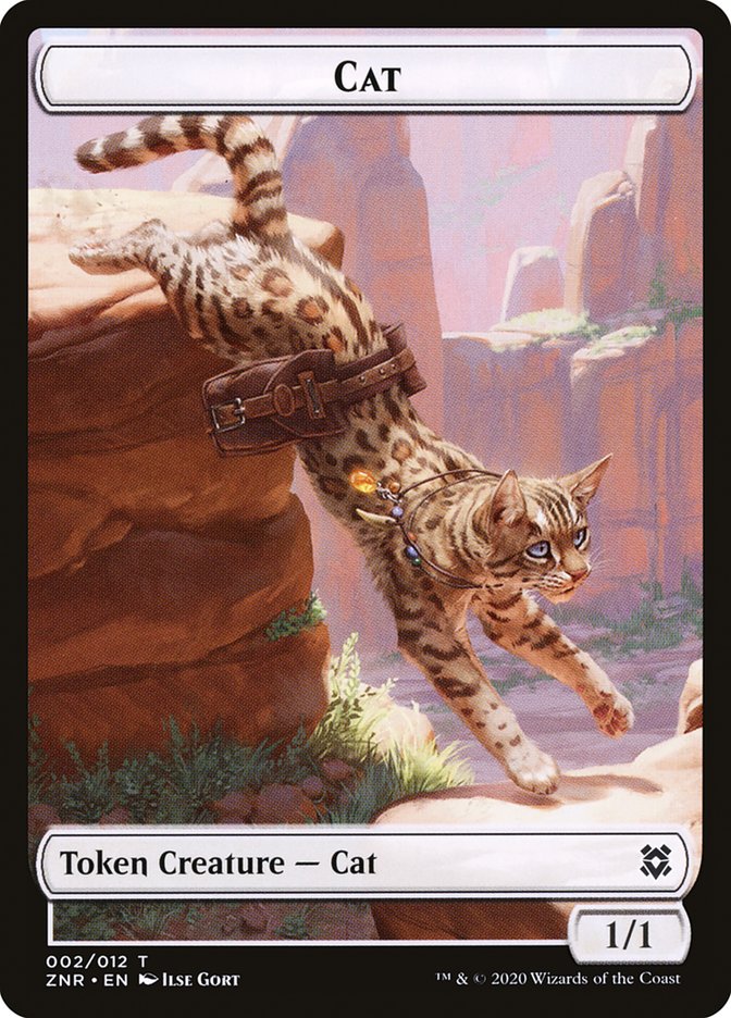 Cat Token [Zendikar Rising] | Good Games North