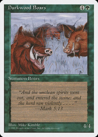 Durkwood Boars [Fourth Edition] | Good Games North