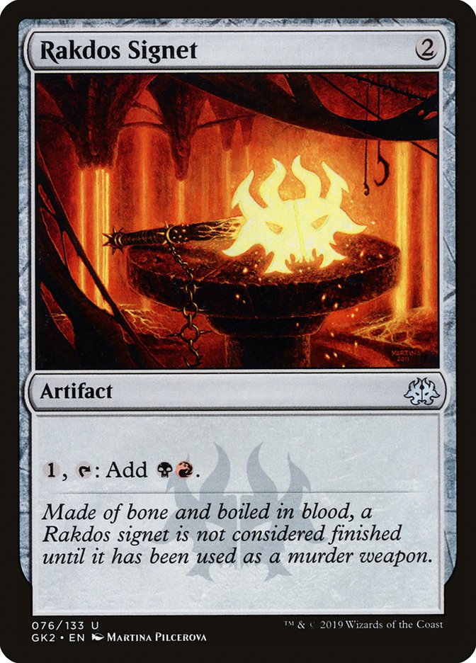 Rakdos Signet [Ravnica Allegiance Guild Kit] | Good Games North