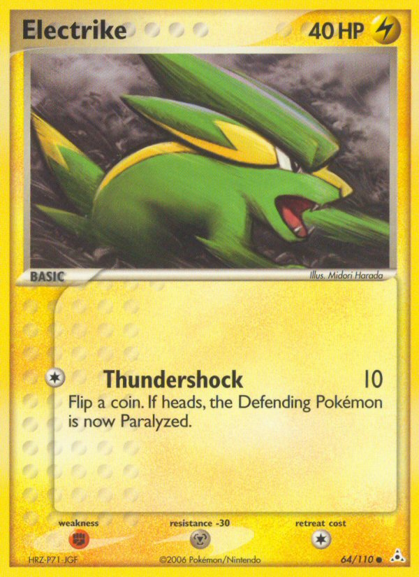 Electrike (64/110) [EX: Holon Phantoms] | Good Games North