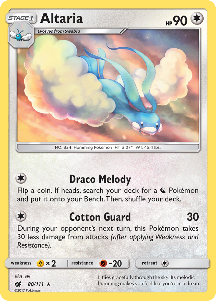 Altaria (80/111) [Sun & Moon: Crimson Invasion] | Good Games North