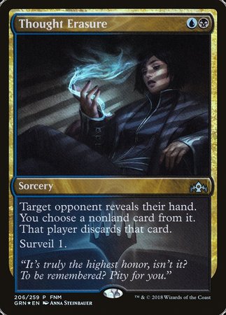 Thought Erasure [Guilds of Ravnica Promos] | Good Games North