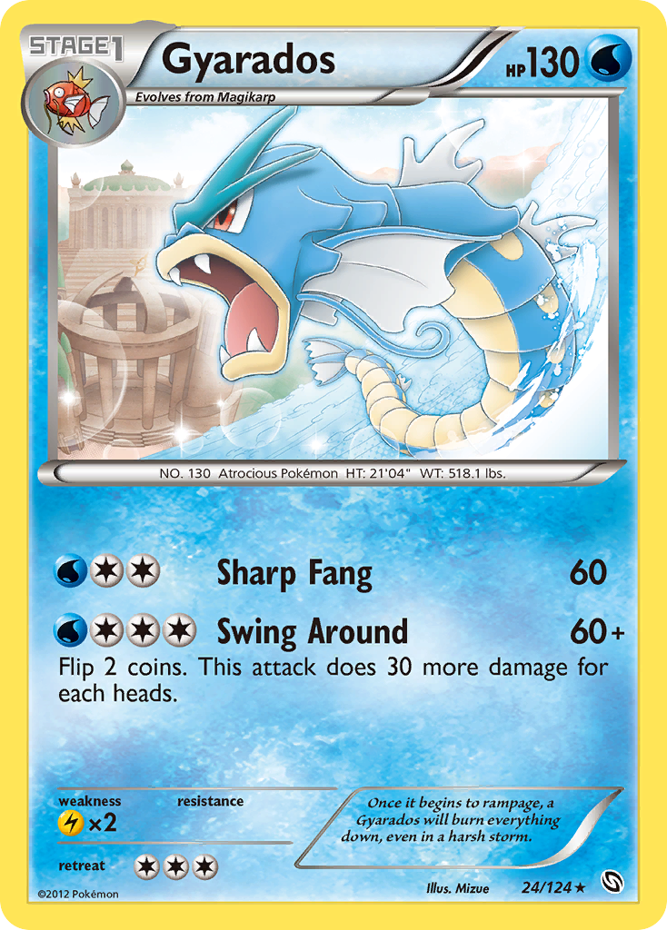 Gyarados (24/124) [Black & White: Dragons Exalted] | Good Games North