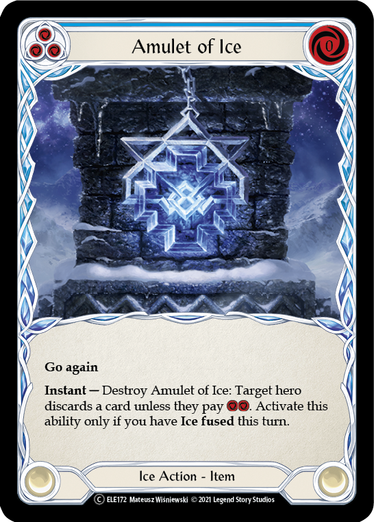 Amulet of Ice [U-ELE172] Unlimited Normal | Good Games North