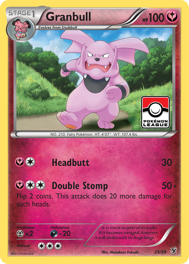 Granbull (23/39) [XY: Kalos Starter Set] | Good Games North