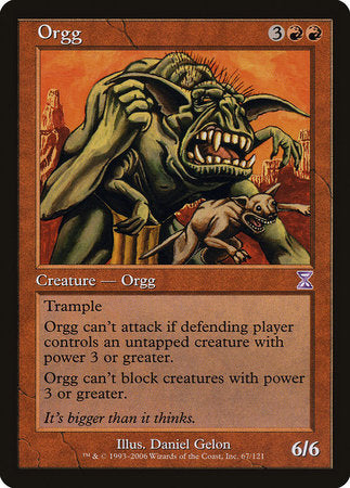 Orgg [Time Spiral Timeshifted] | Good Games North
