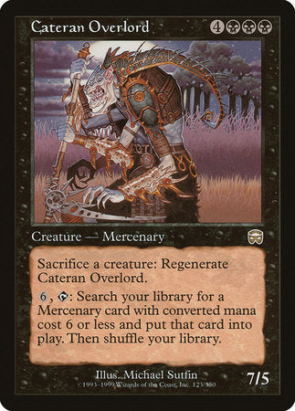 Cateran Overlord [Mercadian Masques] | Good Games North