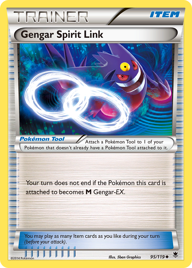 Gengar Spirit Link (95/119) [XY: Phantom Forces] | Good Games North